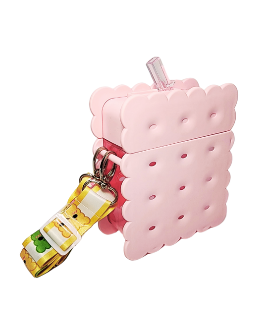 TERMO DE GALLETA ROSADO - 380 ML