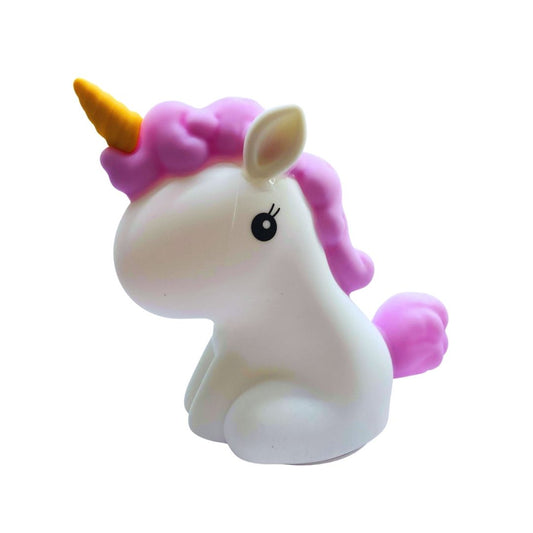 LAMPARA TOUCH DE UNICORNIO LILA