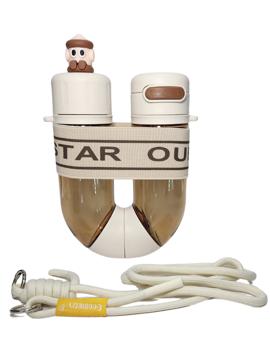TERMO DOBLE EN U BLANCO - 700 ML