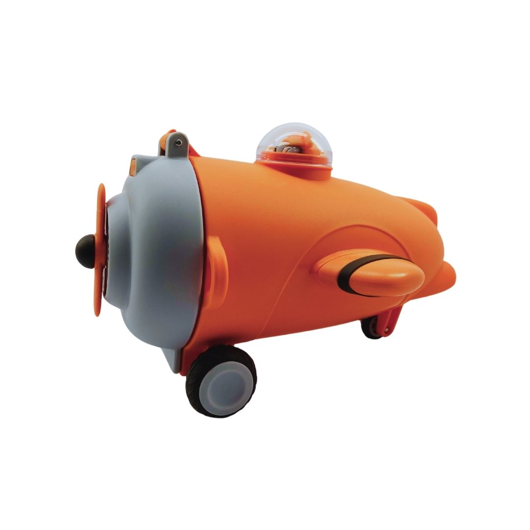 TERMO AVION NARANJA - 500 ML