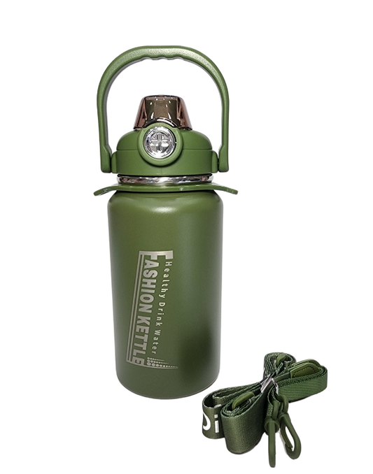 TERMO DOBLE BOQUILLA TERMICO VERDE - 1000 ML