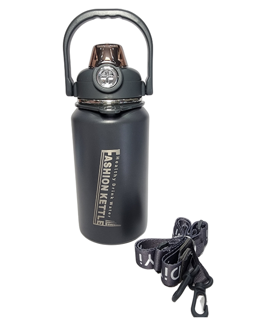 TERMO DOBLE BOQUILLA TERMICO GRIS - 1000 ML