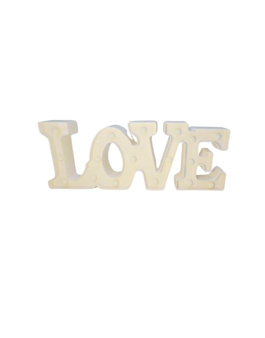 LAMPARA GRANDE LOVE BLANCA