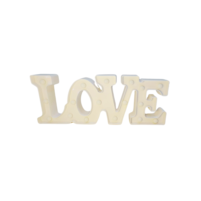 LAMPARA GRANDE LOVE BLANCA
