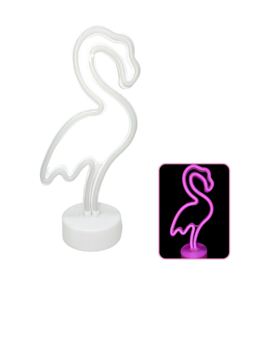 LAMPARA SILUETA FLAMINGO
