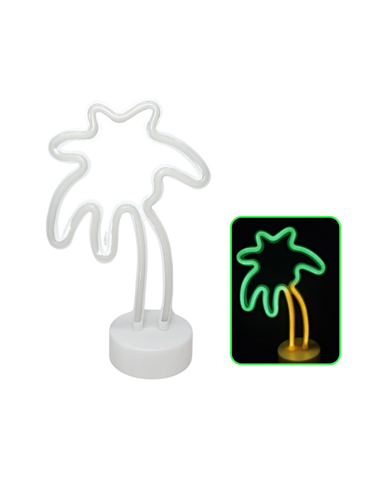 LAMPARA SILUETA PALMERA
