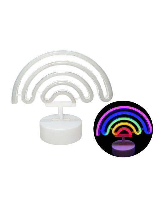 LAMPARA SILUETA ARCOIRIS