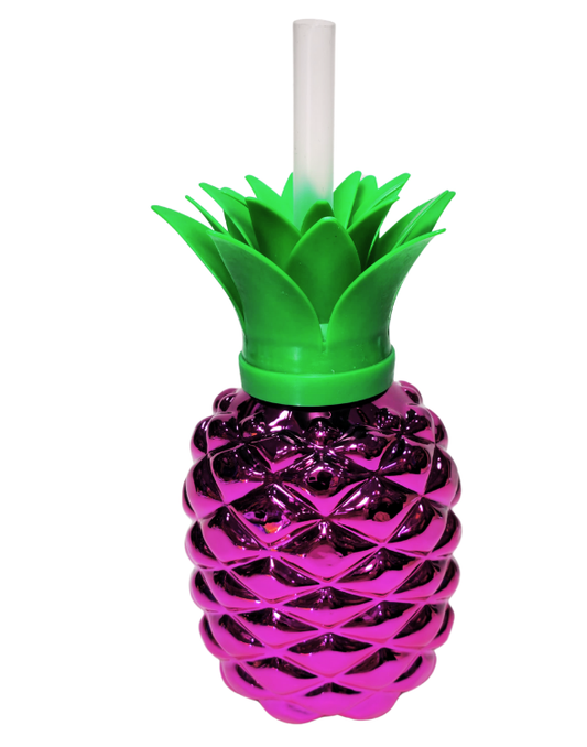 VASO PITILLO PIÑA FUCSIA