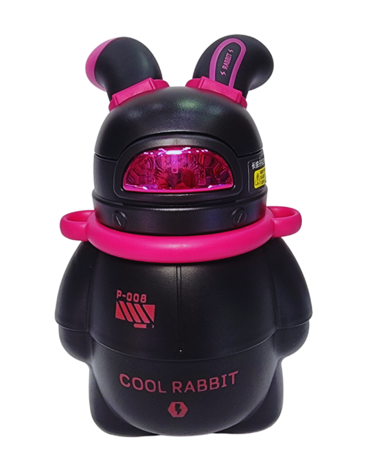 TERMO COOL RABBIT NEGRO - 470 ML