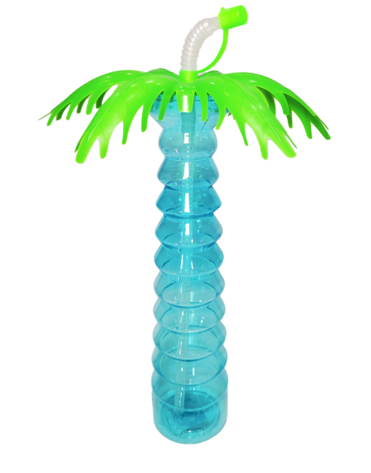 VASO PITILLO PALMERA ANILLO GRUESO AZUL