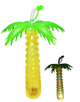 VASO PITILLO PALMERA ANILLO GRUESO AMARILLO LUCES