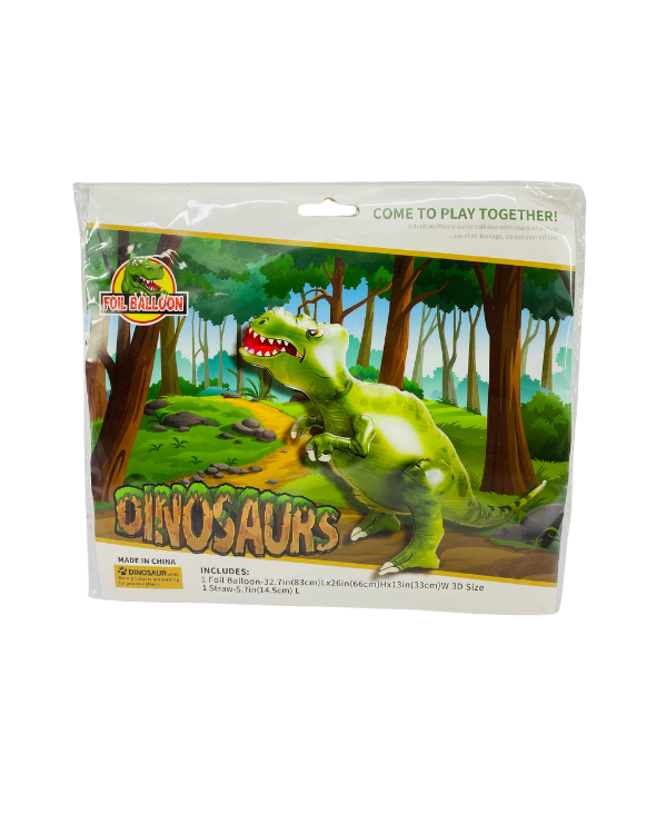 GLOBO METALIZADO DINOSAURIO GIGANTE 3