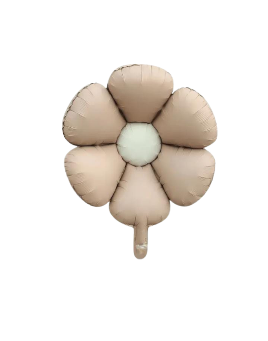 GLOBO FLOR MARGARITA CAFE MATE 18"