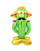 GLOBO METALIZADO DE CACTUS GIGANTE