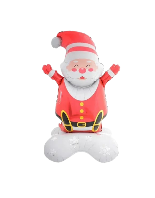 GLOBO GIGANTE DE PAPA NOEL SENTADO