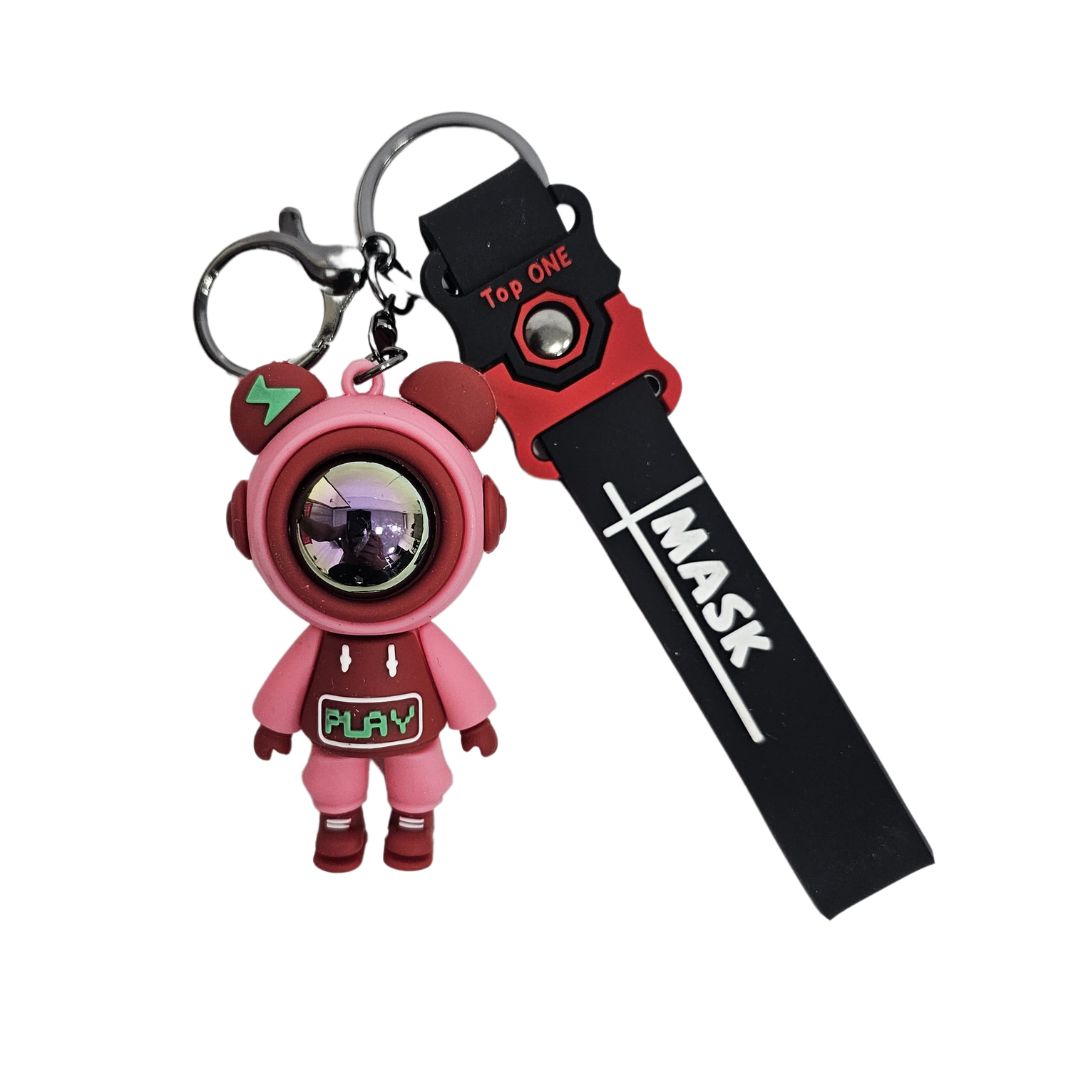 LLAVERO ASTRONAUTA FUCSIA