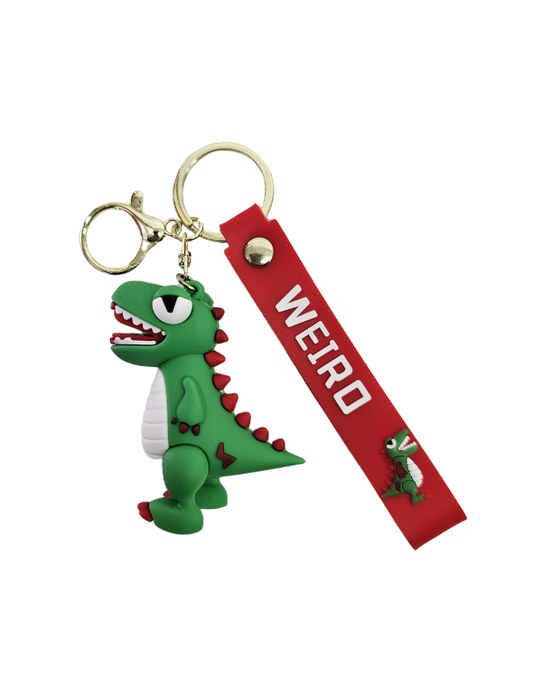 LLAVERO DINOSAURIO VERDE CLARO