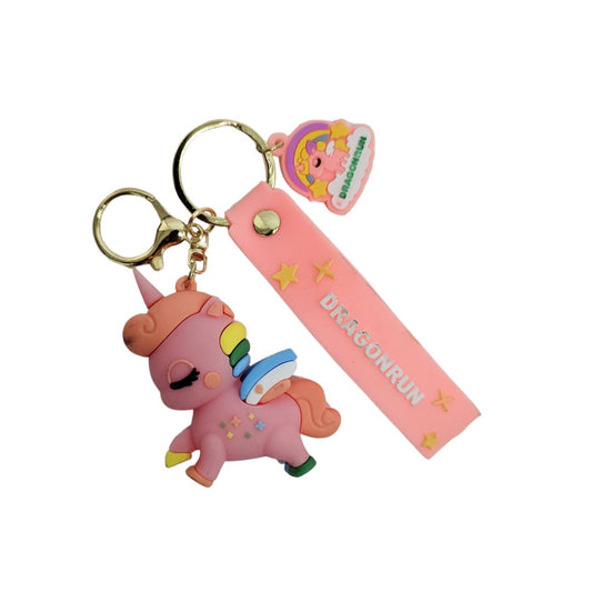 LLAVERO UNICORNIO ROSADO
