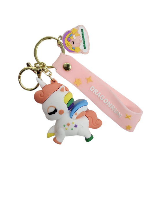 LLAVERO UNICORNIO BLANCO