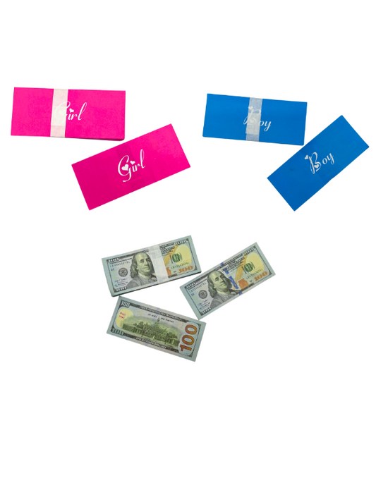 PAQUETE DE BILLETES PARA PISTOLA