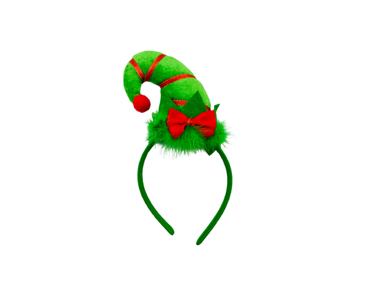 TIARA NAVIDEÑA GORRITO VERDE