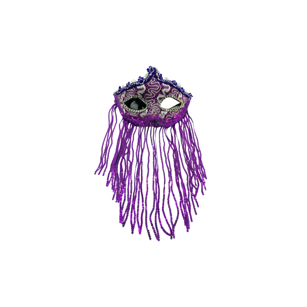 ANTIFAZ VIOLETA CON TIRAS