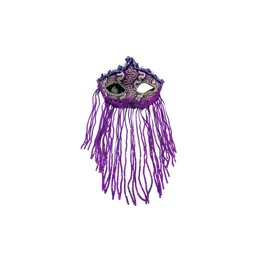 ANTIFAZ VIOLETA CON TIRAS