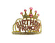 TIARA BIRTHDAY PRINCESS DORADA