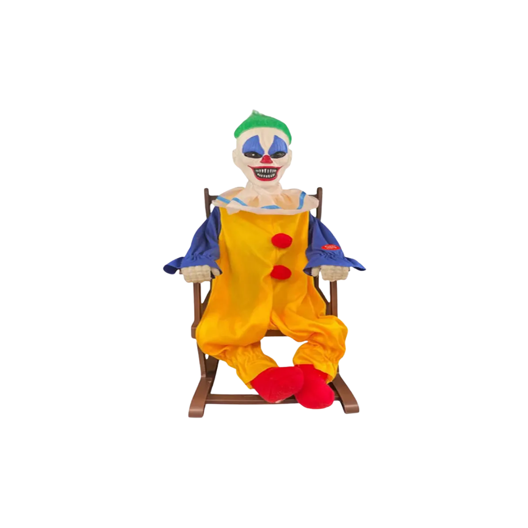 PAYASO EN SILLA MECEDORA
