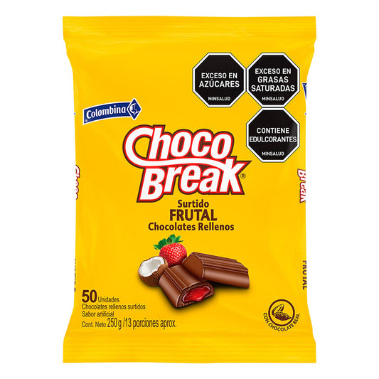 CHOCO BREAK FRUTAL X50 "QAP"