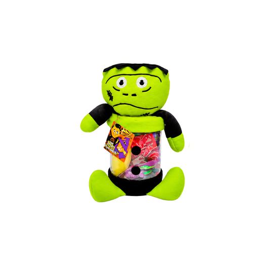 ESTUCHE PELUCHE CON DULCES HALLOWEEN