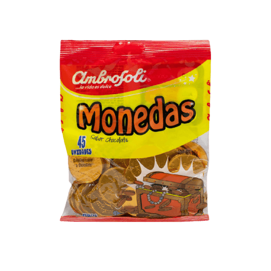 MONEDAS DE CHOCOLATE X45 "ADRO"