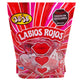 CHUPETA LABIOS ROJOS X40 ADRO