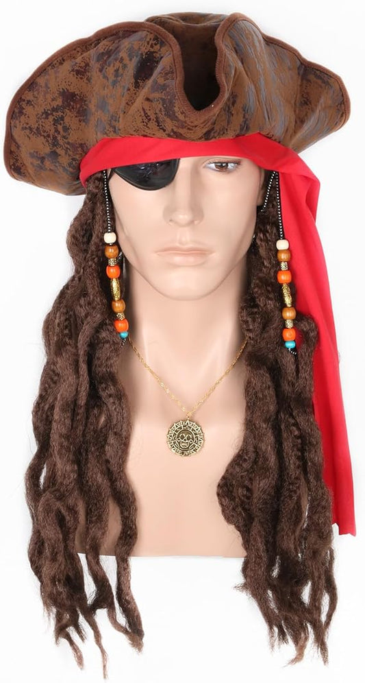 PELUCA PIRATA CON RASTAS "JO"