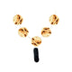 COLLAR DE AREPAS CON MORCILLA