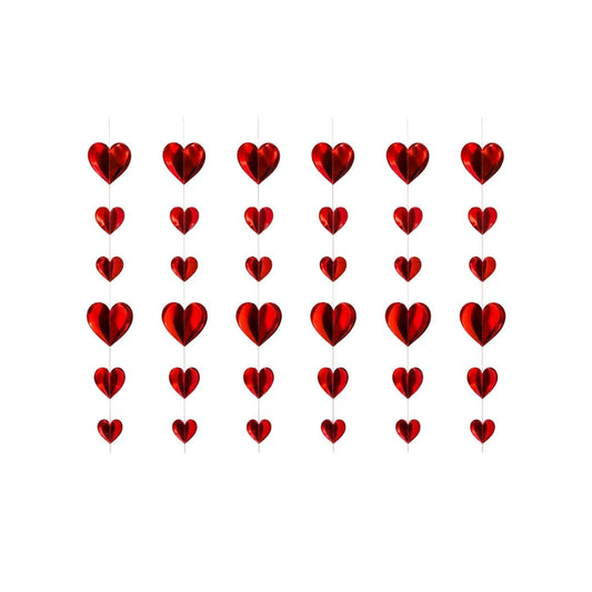 CORTINERO DE CORAZON GRANDE 3D X6