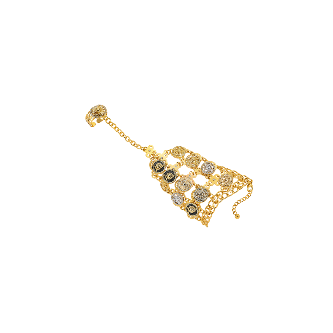 PULSERA ARABE CON ANILLOS