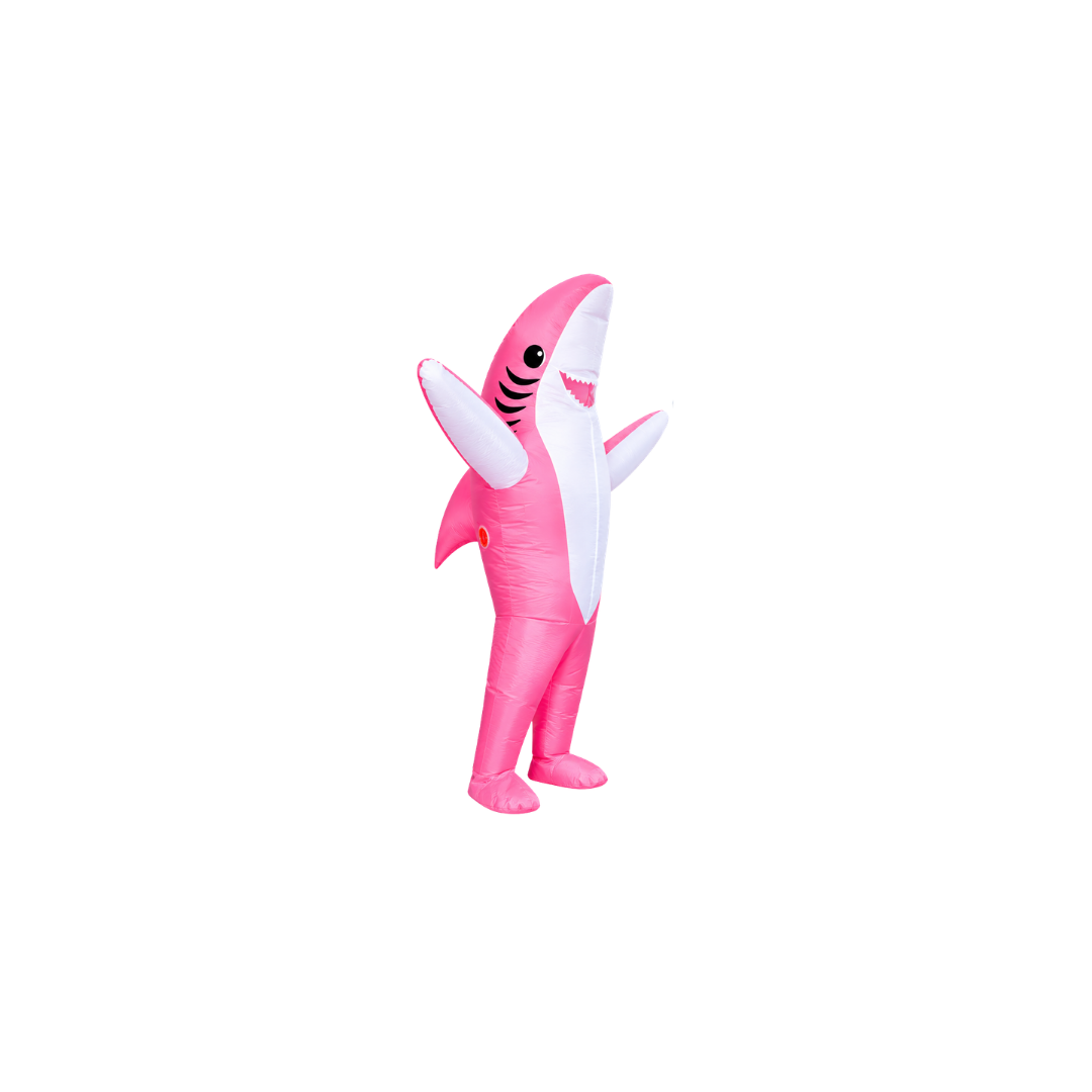 DISFRAZ INFLABLE TIBURON ADULTO