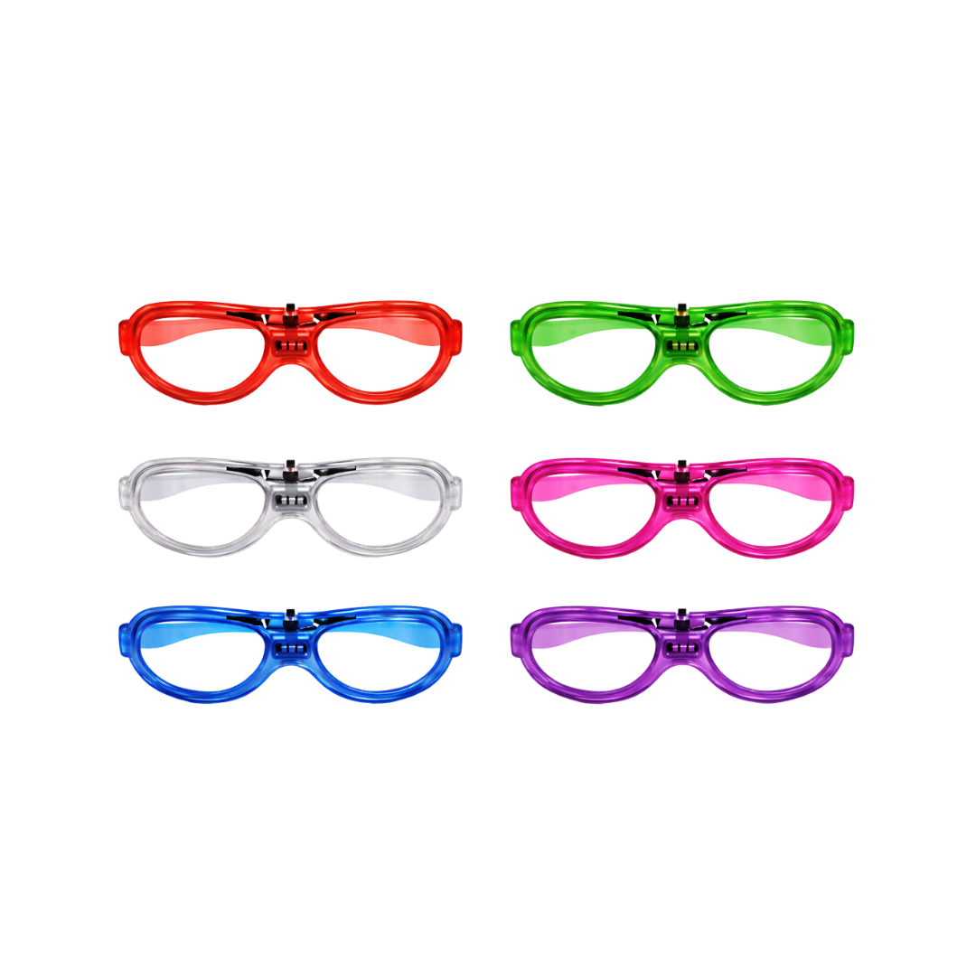 GAFAS CON LUCES OVALADA "A"