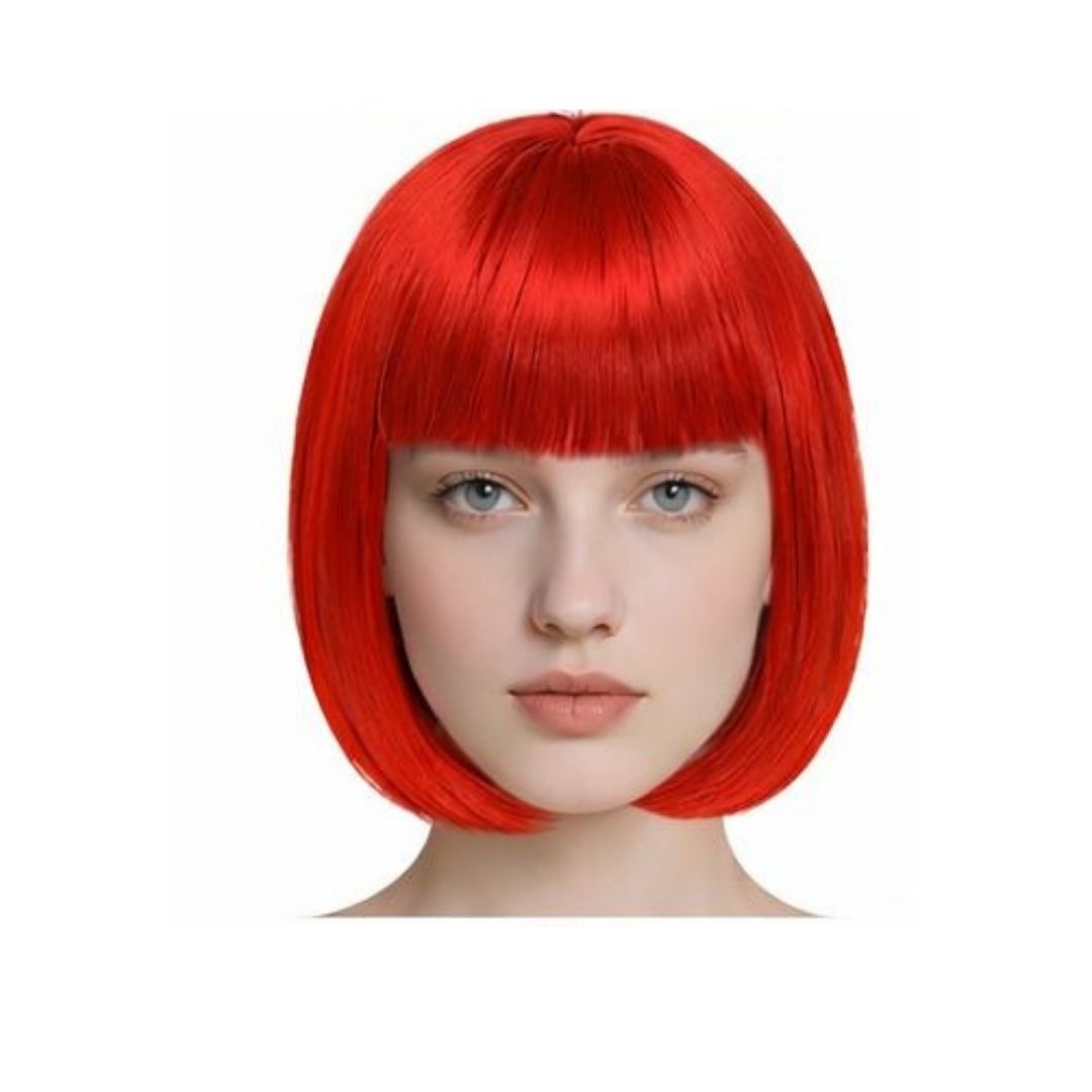 PELUCA CORTA LAZY TOWN ROJA