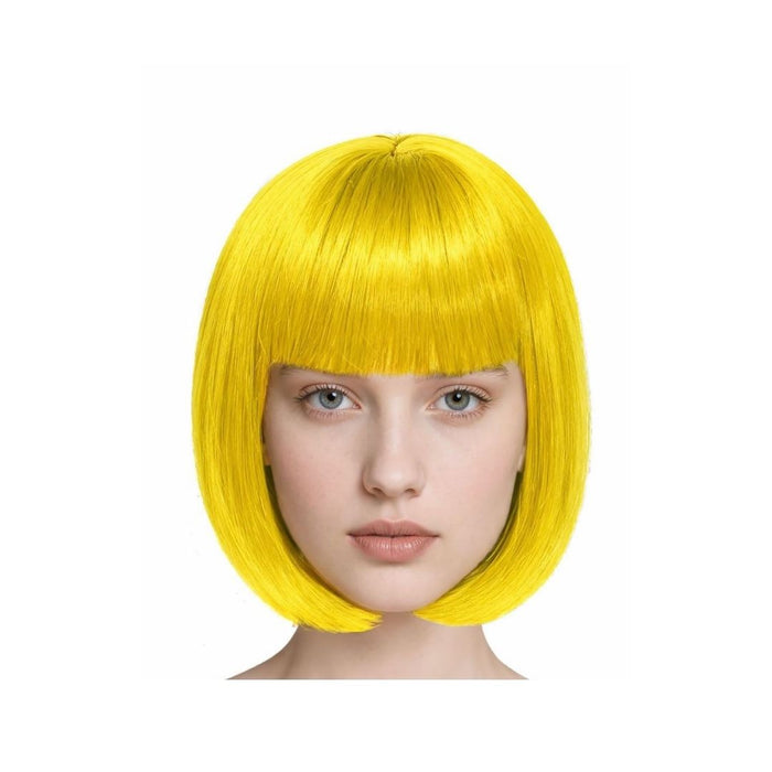 PELUCA CORTA LAZY TOWN AMARILLA