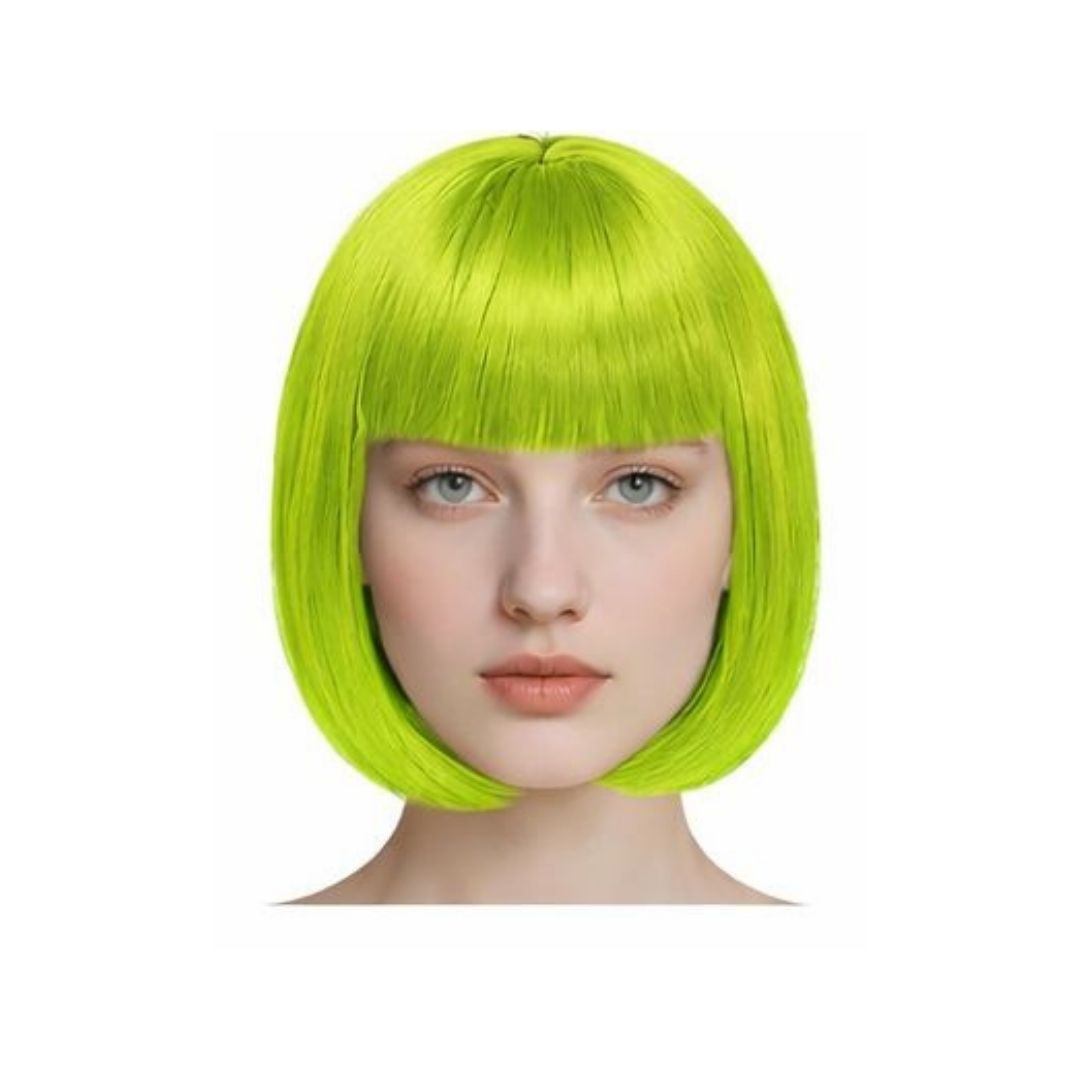 PELUCA CORTA LAZY TOWN VERDE LIMA