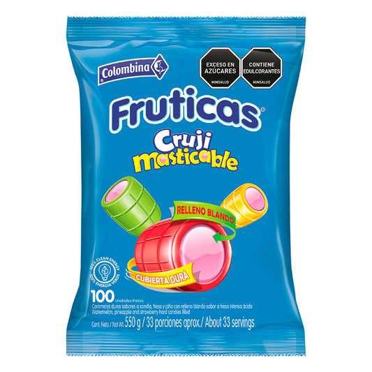 FRUTICAS CRUJI MASTICABLES X100 "QAP"
