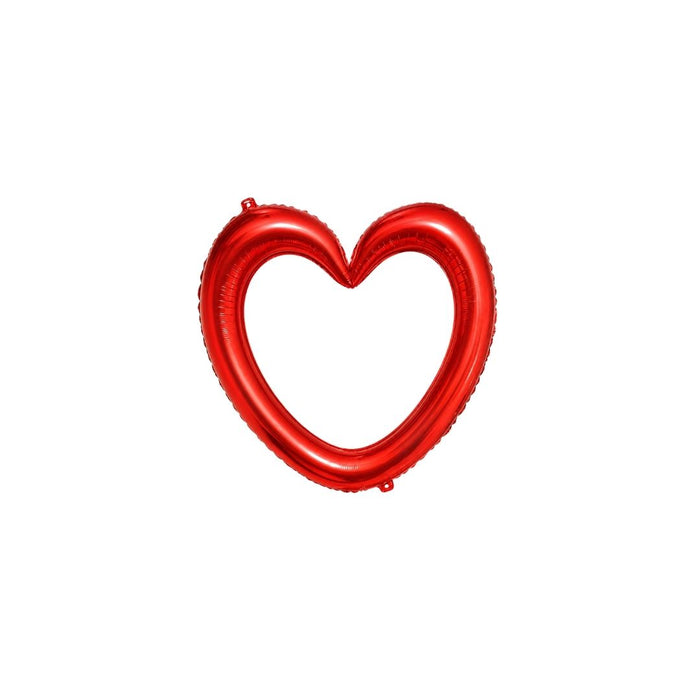 GLOBO METALIZADO CORAZON 40"