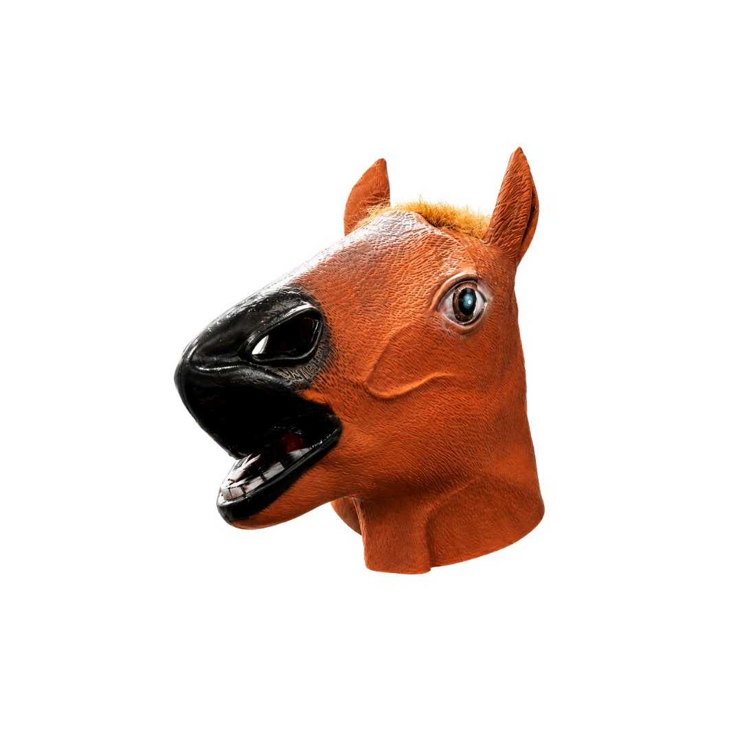 MASCARA LATEX CABALLO