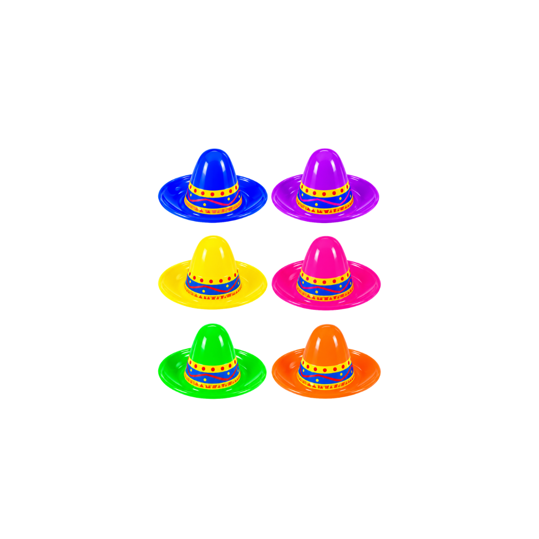 GORRO MEXICANO PLASTICO MINI