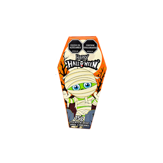ESTUCHE ATAUD CON DULCES HALLOWEEN
