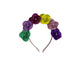 TIARA DE ROSAS MULTICOLOR "DF"