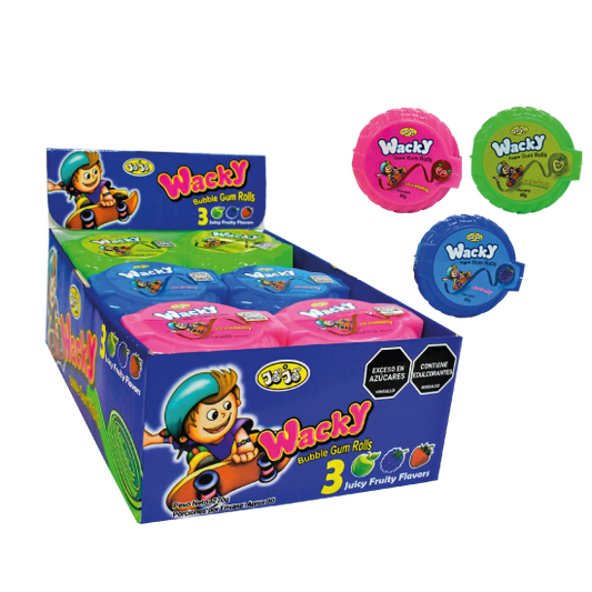 CHICLE ROLL WACKY X15 GR "ADRO"