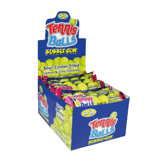 CHICLE JOJO TENNIS BALL X4 "ADRO"